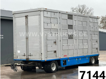 Ka-Ba 4.Stock Anhänger Aggregat, Tränke, Hubdach  - 牲畜运输拖车