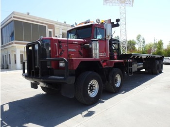 Kenworth * C500 * Bed / Winch * 8x4 Oil Field Truck * - 栏板式/ 平板卡车
