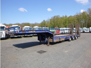 King 3-axle semi-lowbed trailer 9 m / 32 t + ramps - 低装载半拖车