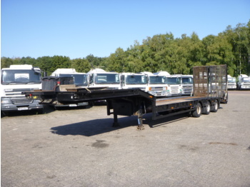 King 3-axle semi-lowbed trailer + ramps - 低装载半拖车