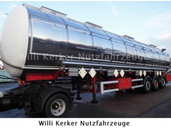 Klaeser V4A Chemieauflieger 55 cbm   7491  - 液罐半拖车