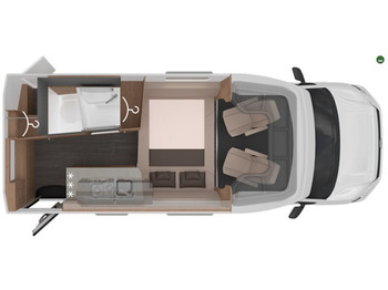 新的 露营货车 Knaus Tourer CUV 500 LT CUVISION Modell 2024 mit 150 P：图3