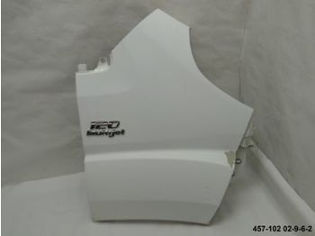  Kotflügel rechts weiß Seitenwand vorne Fiat Ducato 250 L (457-102 02-9-6-2) - 挡泥板