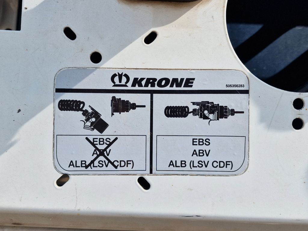 封闭厢式半拖车 Krone SD / Doppelstock / Alubalken /Thermo King HK-430：图30