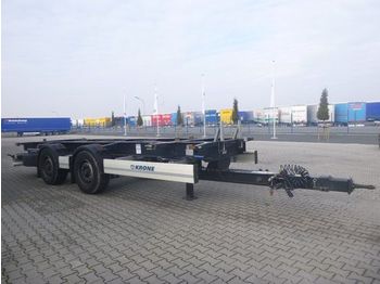 Krone ZZW 18 eLE10 Box Carrier  - 集装箱运输车/ 可拆卸车身的拖车