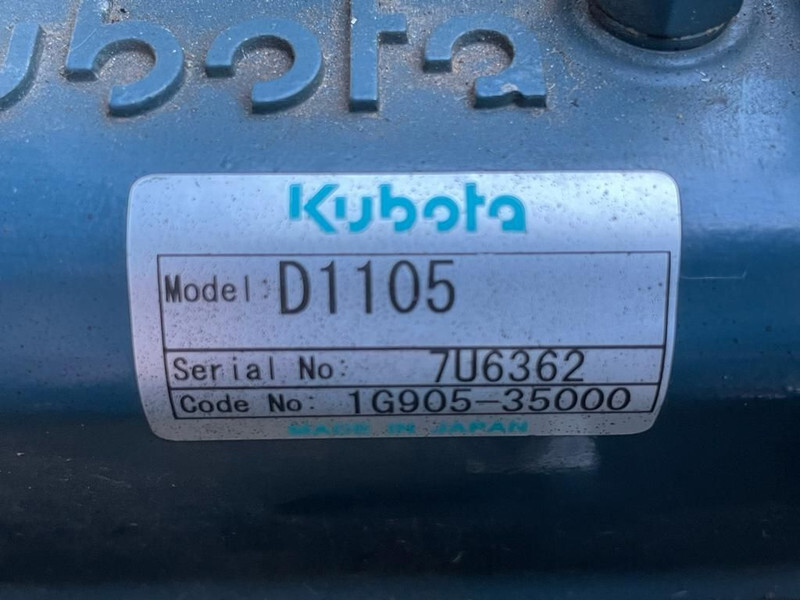 发电机组 Kubota GenSet MPM 15/400 SS-KA 15 kVA 400 Amp Silent Las generatorset：图5