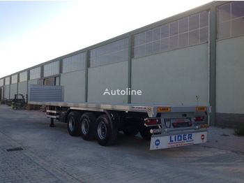 新的 栏板式/ 平板半拖车 LIDER 2023 Model NEW trailer Manufacturer Company READY：图2