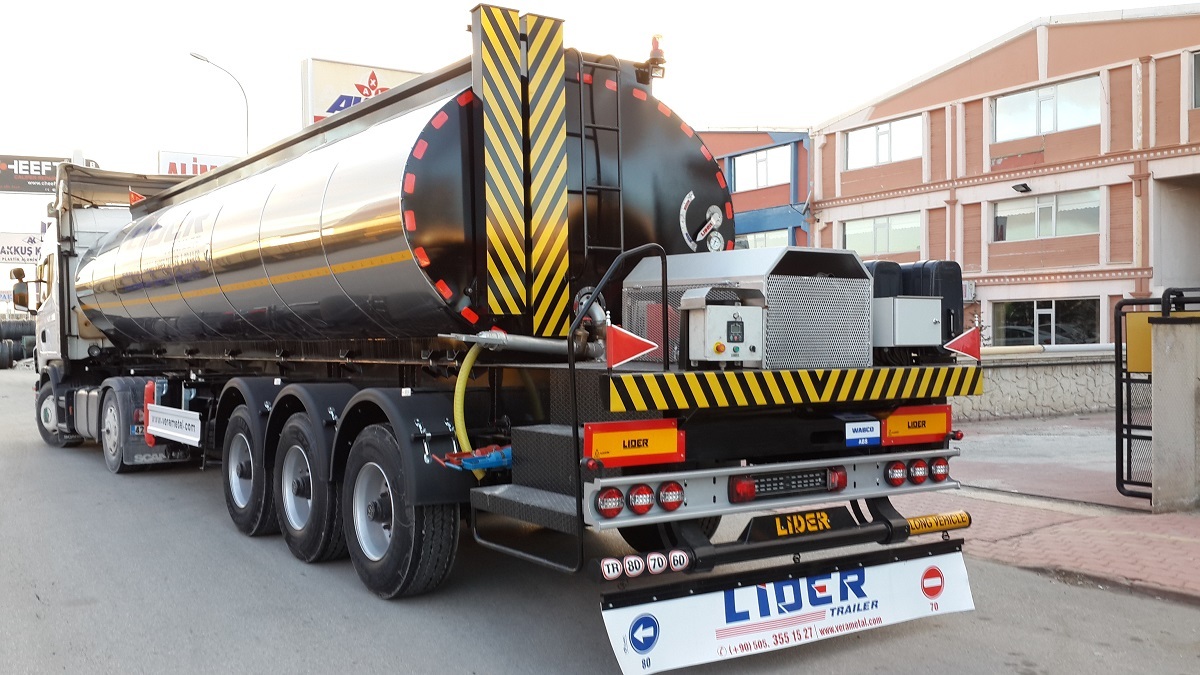 新的 液罐半拖车 用于运输 沥青 LIDER 2024 MODELS NEW LIDER TRAILER MANUFACTURER COMPANY：图3