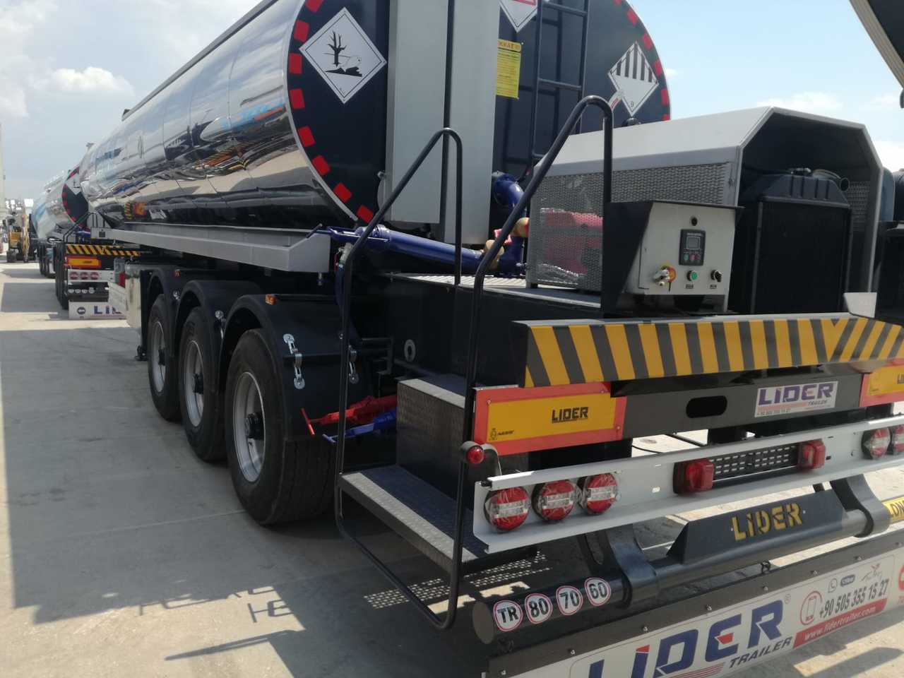 新的 液罐半拖车 用于运输 沥青 LIDER 2024 MODELS NEW LIDER TRAILER MANUFACTURER COMPANY：图9