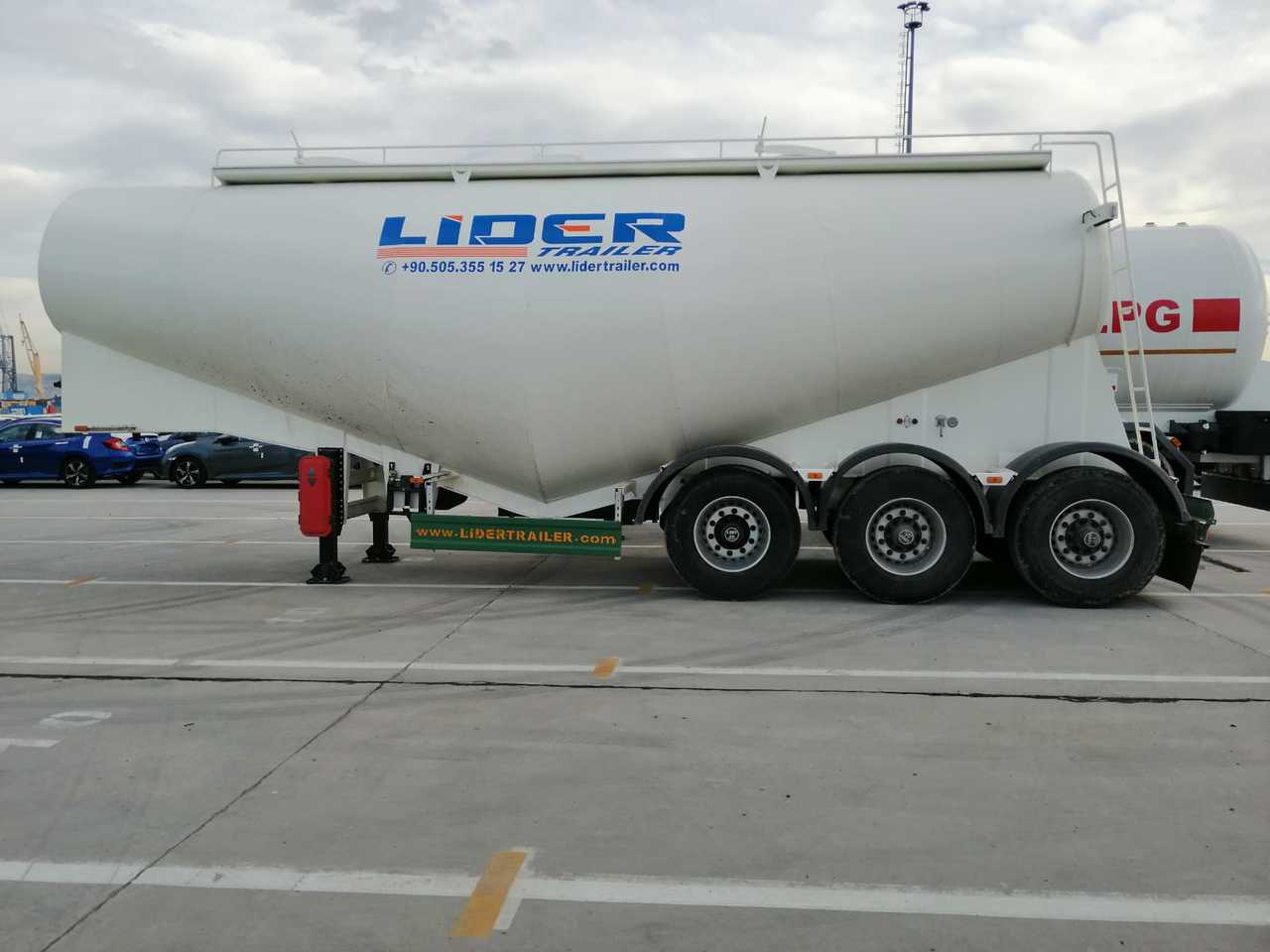 新的 液罐半拖车 用于运输 水泥 LIDER 2024 MODEL NEW CEMENT TANKER：图17
