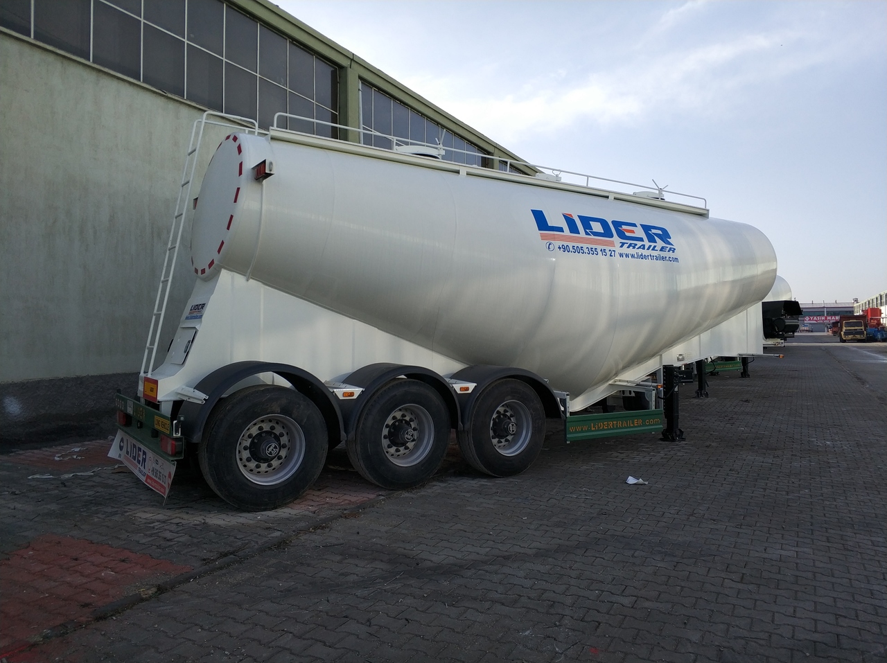 新的 液罐半拖车 用于运输 水泥 LIDER 2024 MODEL NEW CEMENT TANKER：图15