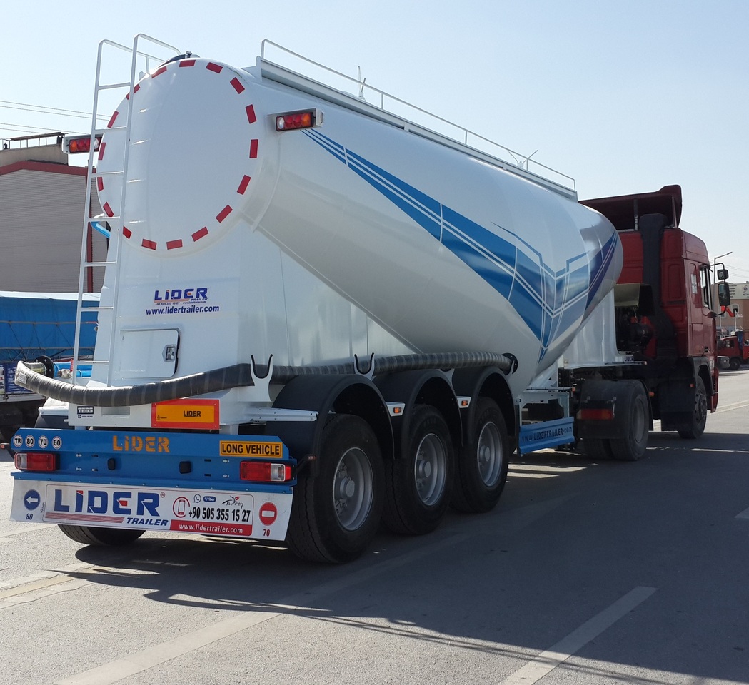 新的 液罐半拖车 用于运输 水泥 LIDER 2024 MODEL NEW CEMENT TANKER：图13