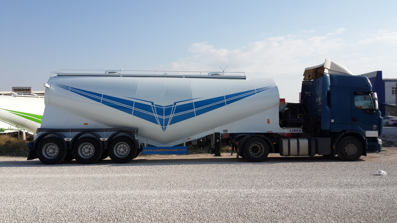 新的 液罐半拖车 用于运输 水泥 LIDER 2024 MODEL NEW CEMENT TANKER：图12