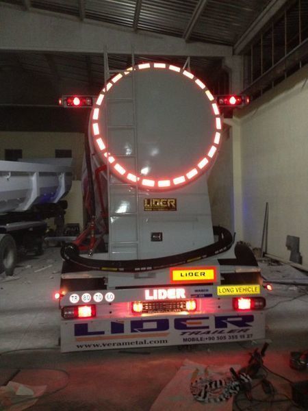 新的 液罐半拖车 用于运输 水泥 LIDER 2024 YEAR NEW BULK CEMENT manufacturer co.：图16