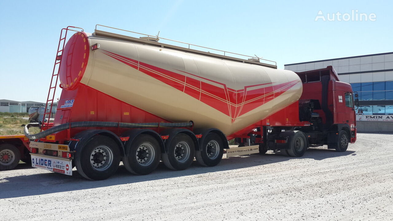 新的 液罐半拖车 用于运输 水泥 LIDER 2024 YEAR NEW BULK CEMENT manufacturer co.：图2