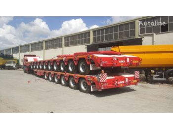 LIDER 2024 model 150 Tons capacity Lowbed semi trailer - 低装载半拖车：图1