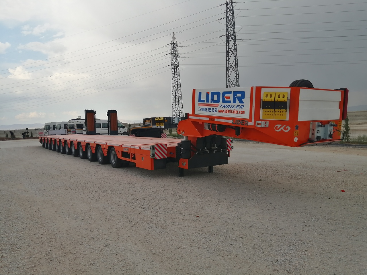 新的 低装载半拖车 LIDER LIDER NEW 2023 MODEL Lowbed：图2