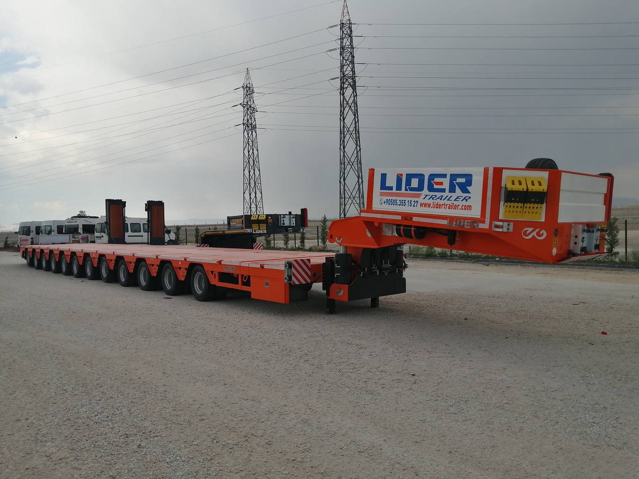 新的 低装载半拖车 LIDER LIDER NEW 2023 MODEL Lowbed：图12