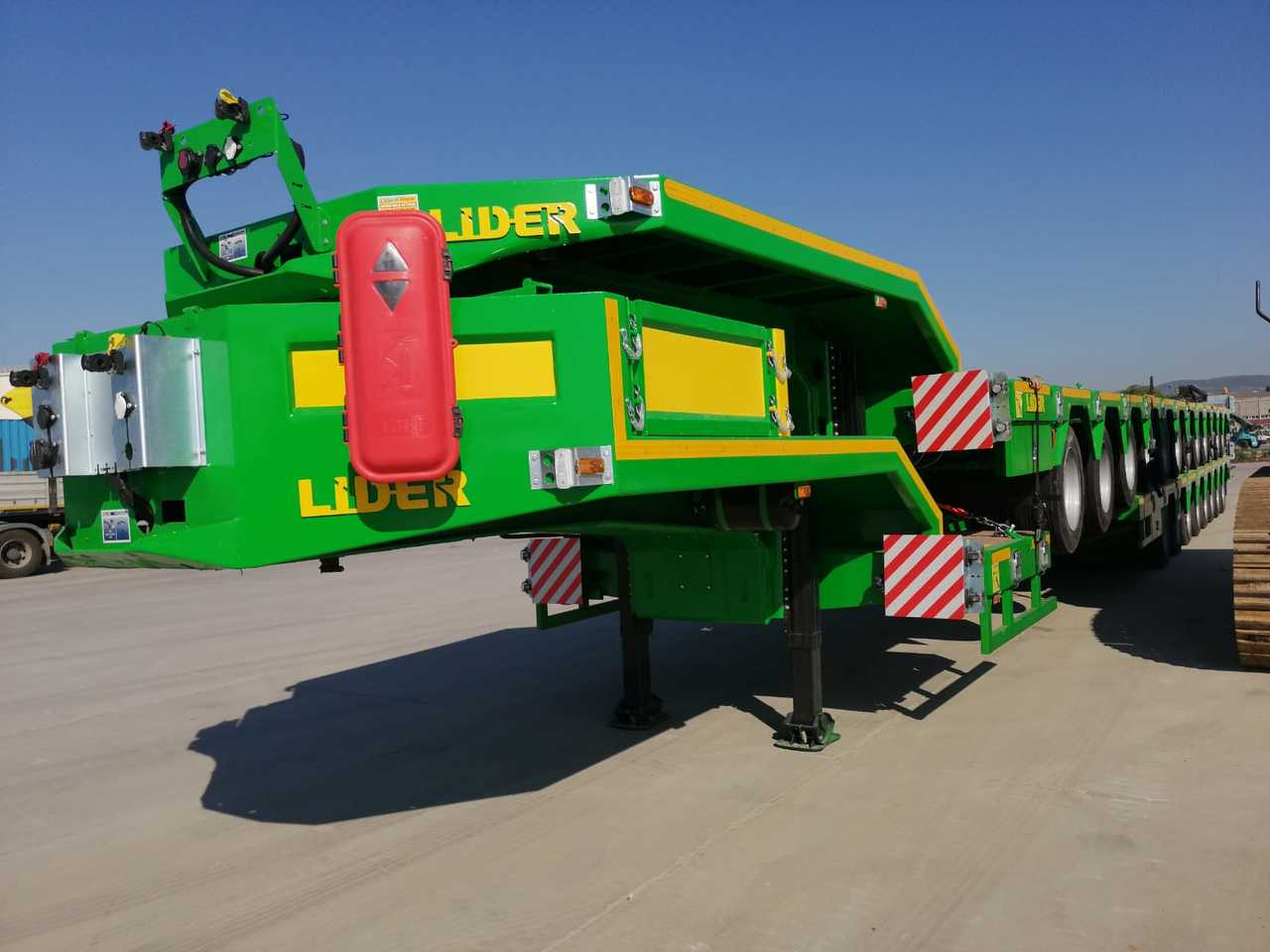新的 低装载半拖车 用于运输 重型机械 LIDER LIDER NEW 2024 MODEL Lowbed：图10