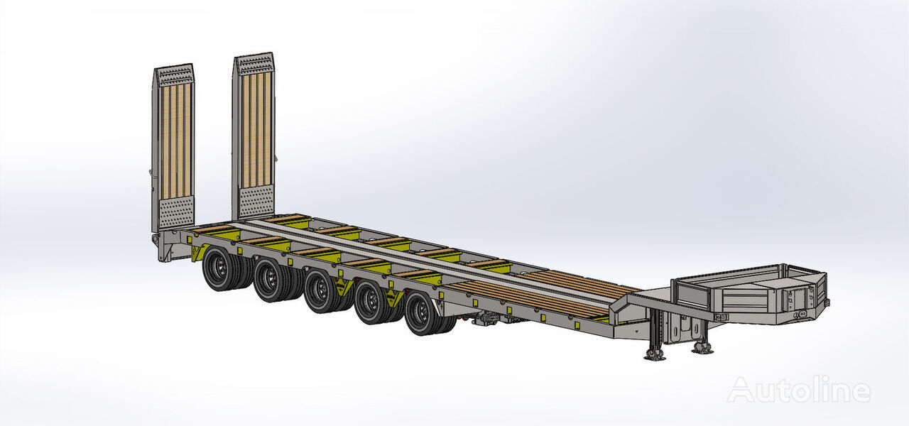 新的 低装载半拖车 LIDER NEW 2024 MODELS YEAR LIDER TRAILER：图12