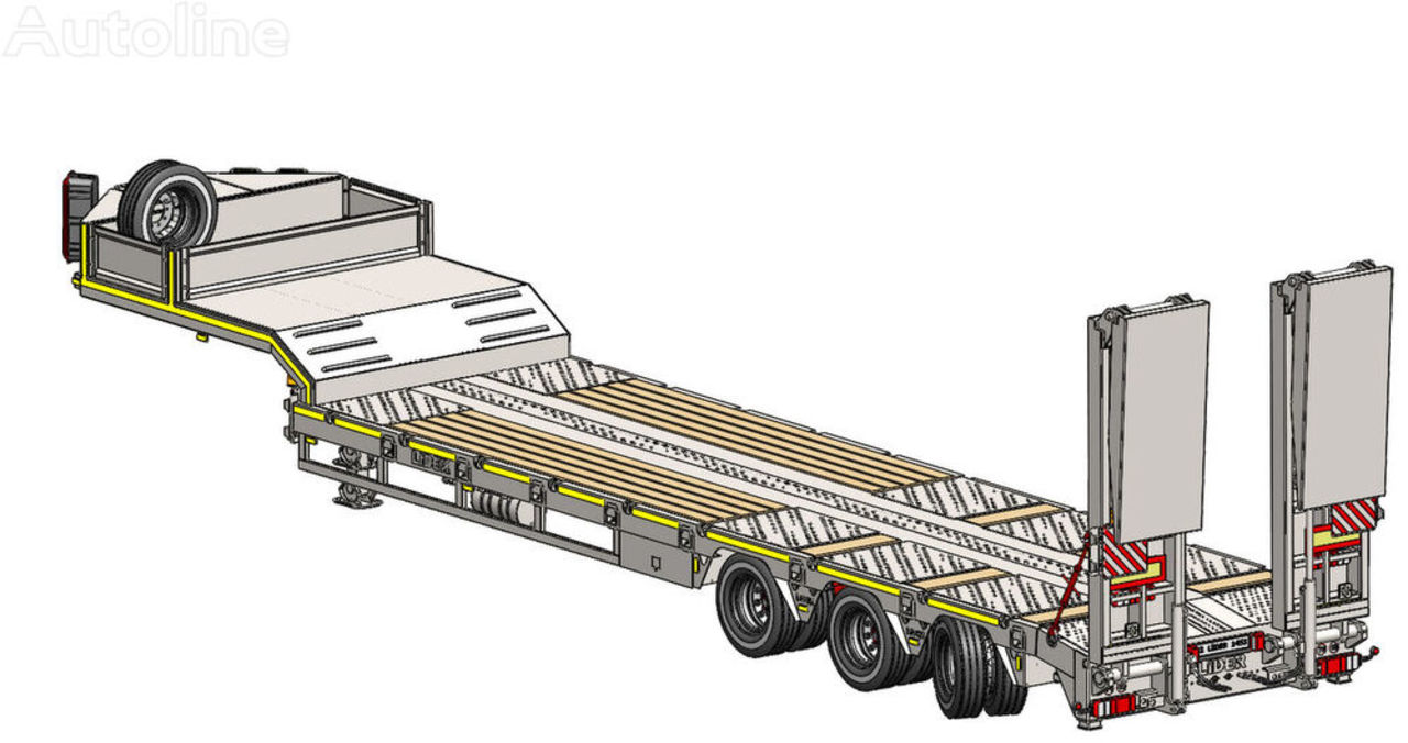 新的 低装载半拖车 LIDER NEW 2024 MODELS YEAR LIDER TRAILER：图14