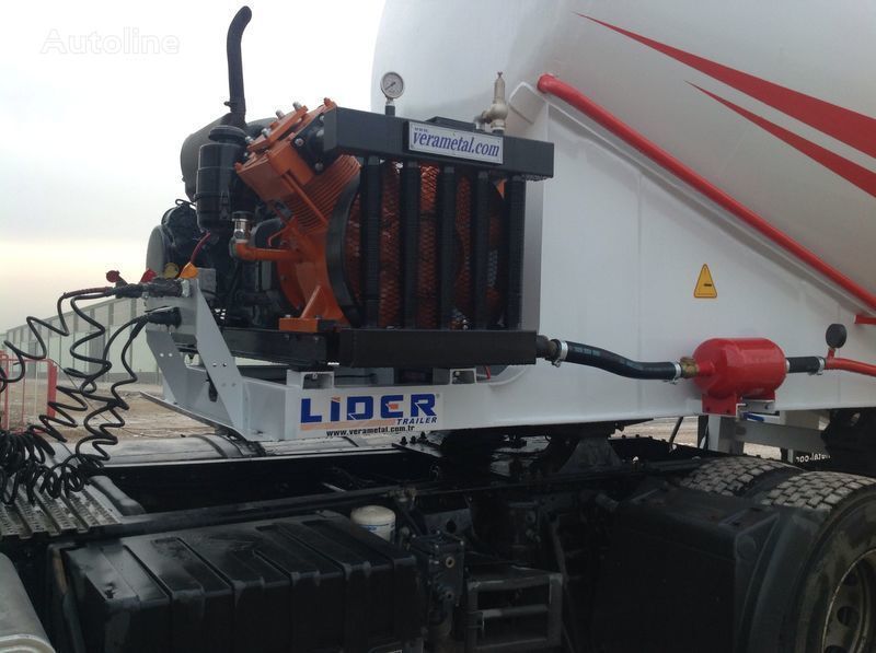 新的 液罐半拖车 用于运输 水泥 LIDER NEW ciment remorque 2023 YEAR (MANUFACTURER COMPANY)：图14