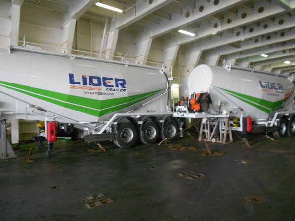 新的 液罐半拖车 用于运输 水泥 LIDER NEW ciment remorque 2023 YEAR (MANUFACTURER COMPANY)：图8