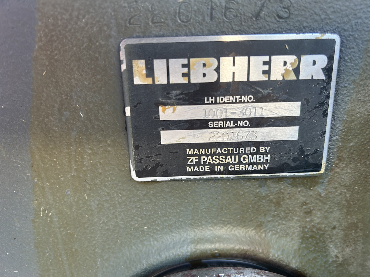 变速箱 适用于 挖掘机 LIEBHERR A314：图4