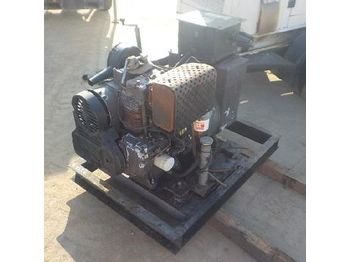  LOT # 2966 -- Lister Petter 10KvA Skid Mounted Generator (Spares) - 发电机组