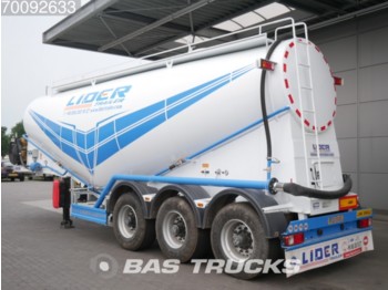 Lider 35m3 Cement Silo German Docs Liftachse C24 Compressor GENCom - 液罐半拖车