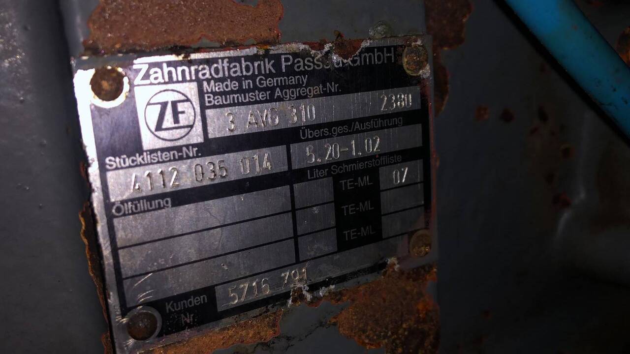 变速箱 适用于 轮式装载机 Liebherr L564 - Skrzynia Biegów  [ZF 4112 035 014] 3 AVG 310：图7