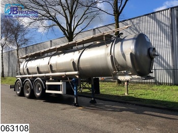 MAISONNEUVE Chemie RVS tank, 18700 Liter - 液罐半拖车