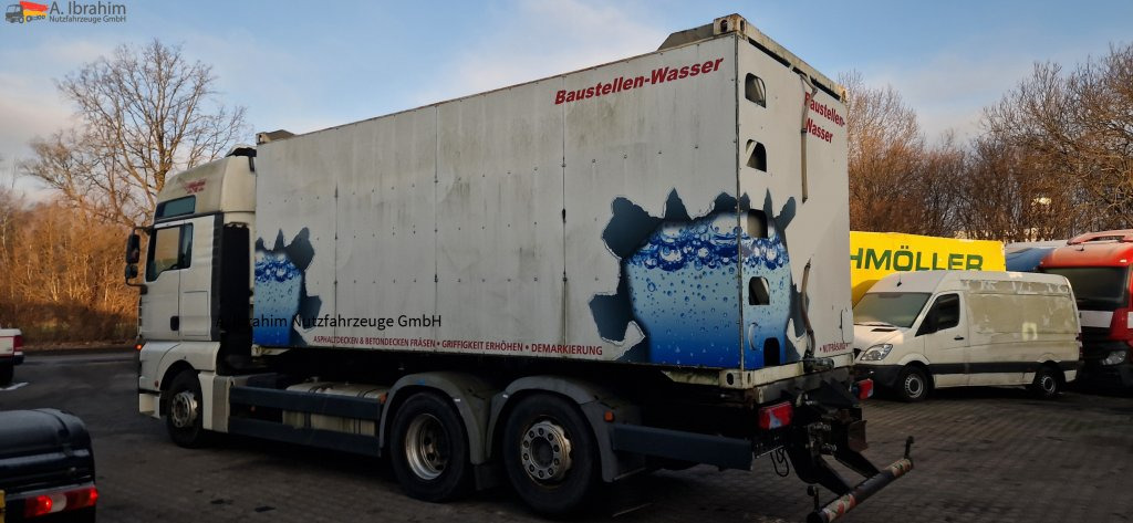 集装箱运输车/ 可拆卸车身的卡车 MAN 26.440 Retarder, fehlerfrei im Display ohne Tankcontainer !!!：图12