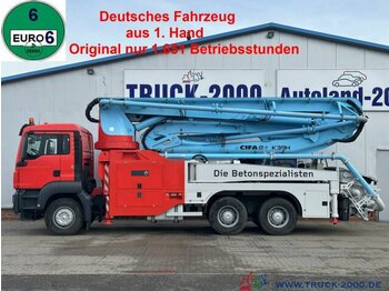 MAN TGS 26.400 6x4 Cifa K39 m Deutsches Fahrzeug - 混凝土泵车