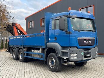 起重车 MAN TGS 33.360 6x4 BB Pritsche Kran Palfinger