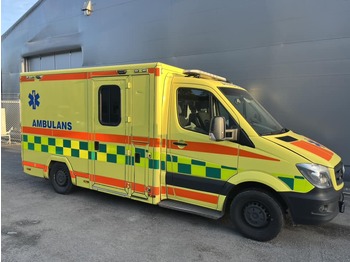 救护车 MERCEDES-BENZ Sprinter 319 BlueTEC boxambulance / Krankenwagen - RESERVERAD：图1