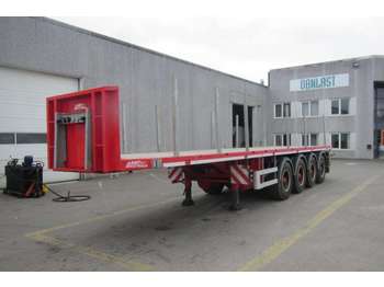 MTDK 5.6 m udtræk - 栏板式/ 平板半拖车