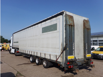 MUELLER-MITTELTAL TS 3 GG 34000 kg Edscha Manuelle Rampe - 低装载半拖车