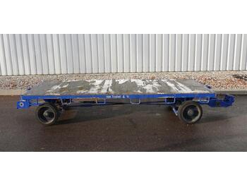 Mafi 1060 / 4t - 栏板式/ 平板拖车