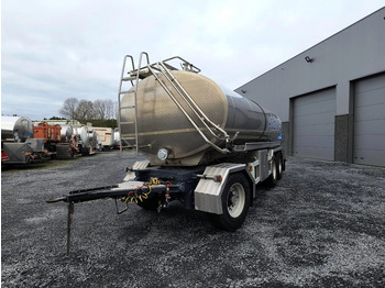 Magyar 3 AXLES - INSULATED STAINLESS STEEL TANK 17000L 1 COMP - 液罐拖车