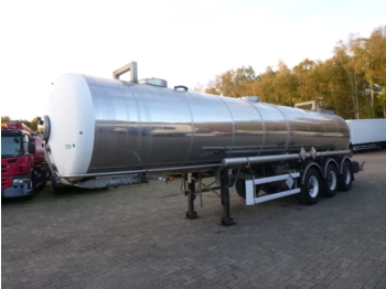Maisonneuve Chemical tank inox 22.4 m3 / 1 comp - 液罐半拖车