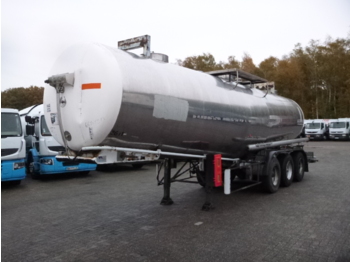 Maisonneuve Chemical tank inox 28.3 m3 / 1 comp - 液罐半拖车