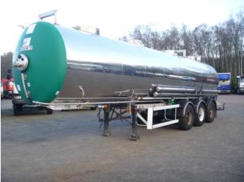 Maisonneuve Chemical tank inox 30 m3 / 1 comp - 液罐半拖车