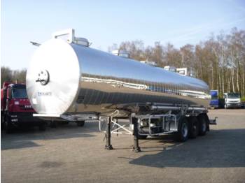 Maisonneuve Chemical tank inox 32.5 m3 / 1 comp - 液罐半拖车