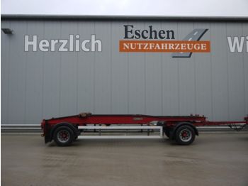 Meiller Schlitten, Luft, BPW, Scheibenbremse  - 集装箱运输车/ 可拆卸车身的拖车