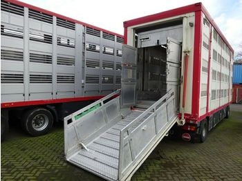 Menke 4 Stock Ausahrbares Dach  Vollalu Typ 2  - 牲畜运输拖车