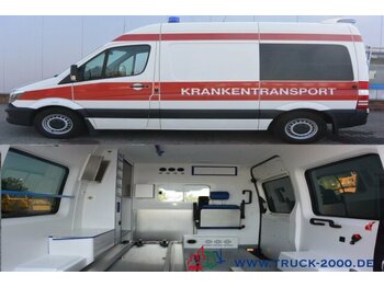 救护车 Mercedes-Benz 313 AMS Krankenwagen- (KTW) Rettungswagen Rampe + Rollstuhl：图1
