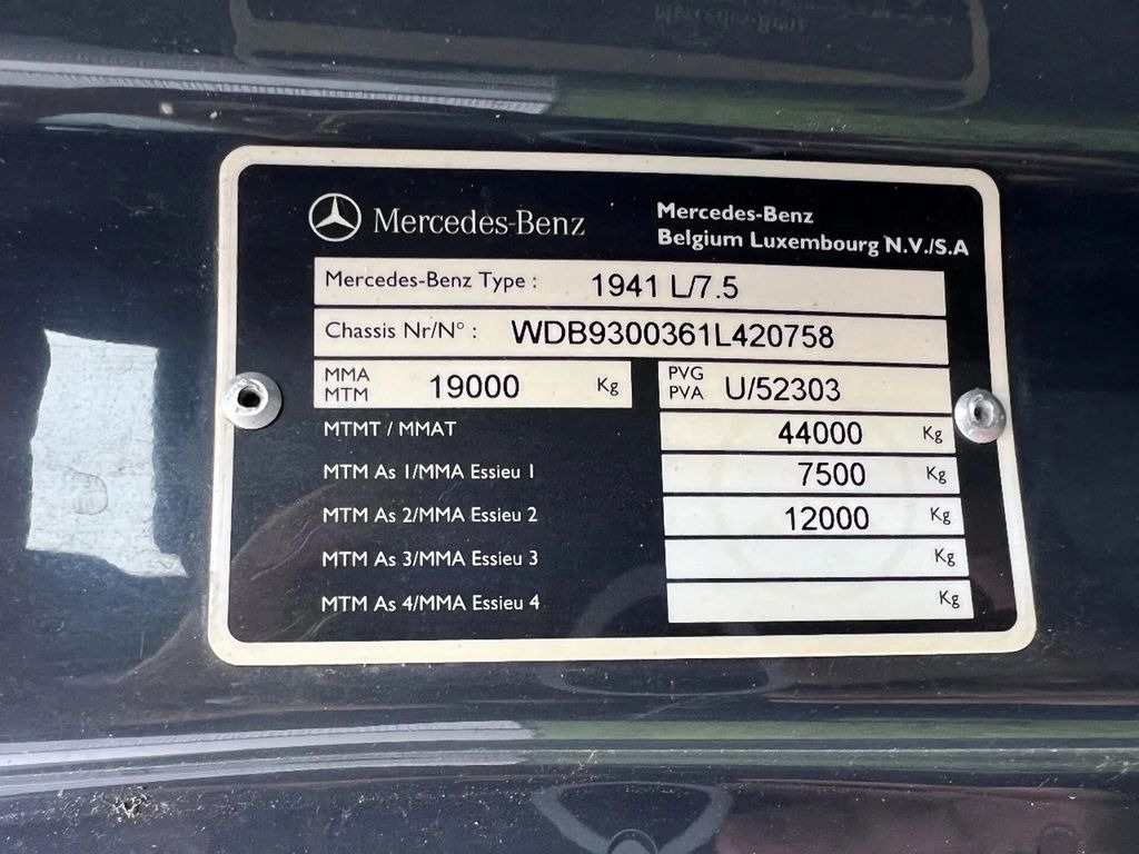 厢式卡车 Mercedes-Benz Actros 1841 4X2 EURO 5 249.088km：图8