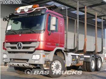 Mercedes-Benz Actros 3355 6X4 V8 Big-Axle Hydraulik Steelsuspension Euro 5 - 林业拖车