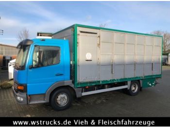 厢式货车 用于运输 动物 Mercedes-Benz Atego 815 mit Einstock Viehaufbau：图1